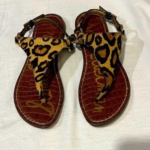 Sam Edelman Leopard Sandal